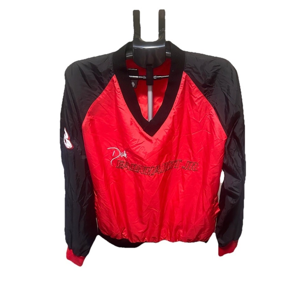 Vintage Winners Circle Dale Earnhardt Jr #8‎ Pullover Windbreaker Jacket XXL